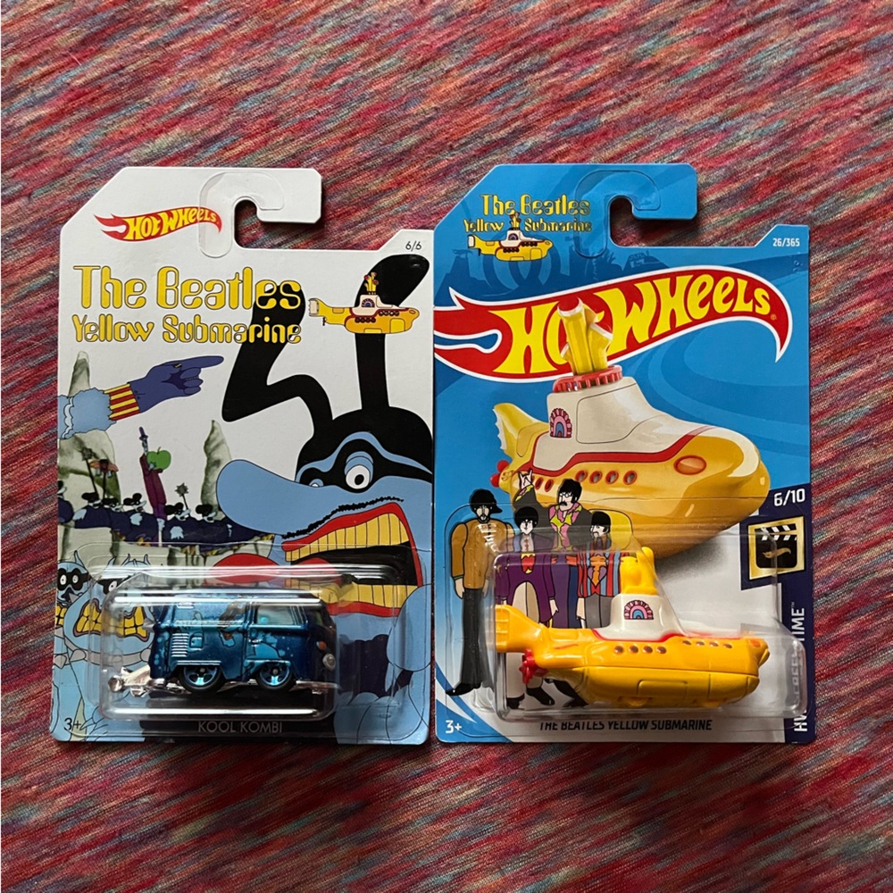 NIB Hot Wheels The Beatles lot